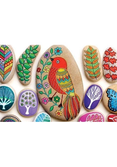 Mortoys. Taş Boyama Seti. Xl. Plus. Stone Painting. Hobi Boyama
