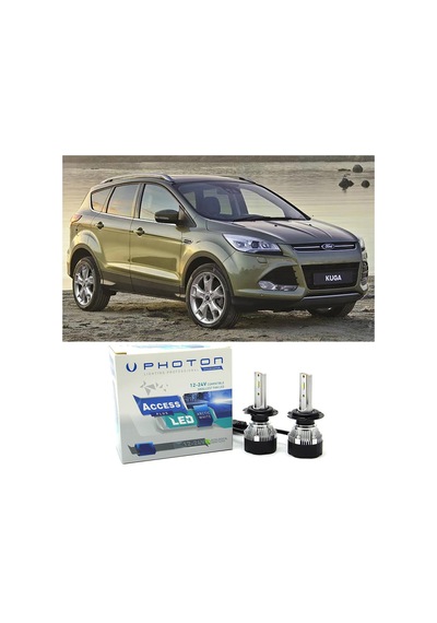 Ford Kuga 2 Led Xenon Kısa Far Ampulü H7 Access Yeni Seri Beyaz 2013-2016