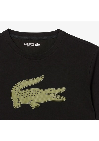Lacoste Th2042 Erkek Tişört Siyah
