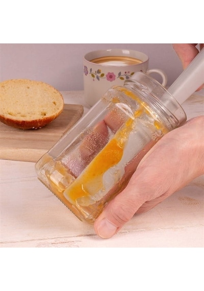 Lurch - Platin Silikon Mini Hamur Kazıyıcı 26 Cm Açık Gri - Yanmaz, Yapışmaz, Bükülmez, Çizmez, Tat Ve Koku Bırakmaz - 240005
