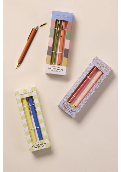 Designworks Ink Rosewood And Blush İkili Mekanik Uçlu Kalem Seti Çok Renkli