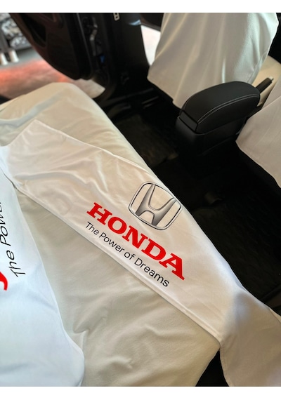 Honda Beyaz Torpido Havlusu 150x30 Cm 1