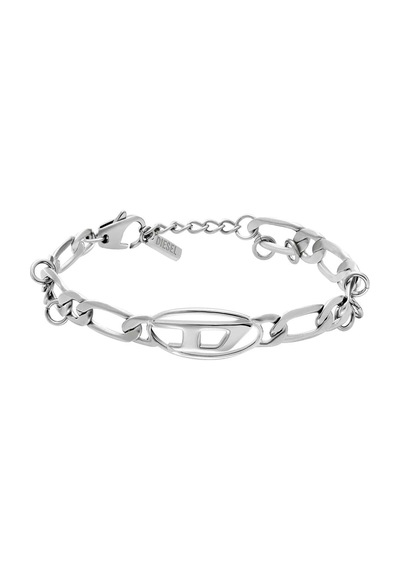 Diesel Djdx1599-040 Erkek Bileklik Metalik Gri