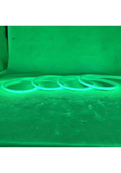 Yüksek Lümenli Neon Şerit Led 100 Metre 220v 6x10 Mm Renk Seçimi-Metre Seçimi Yeşil-100 Metre