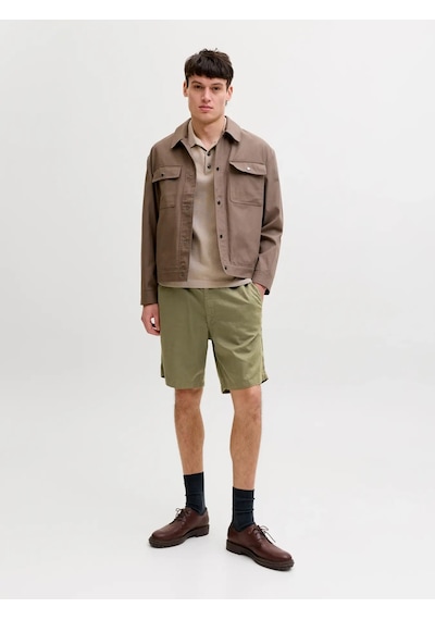 Jack&jones Jpstjaıden Hybrid Bondi Jog Erkek Şort 12292332 Yeşil