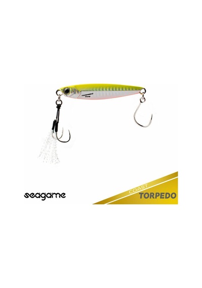 Seagame Torpedo Coast 40g 015 Yellow Chart