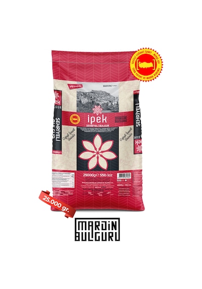 İpek Bulgur Şehriyeli Bulgur 25 KG