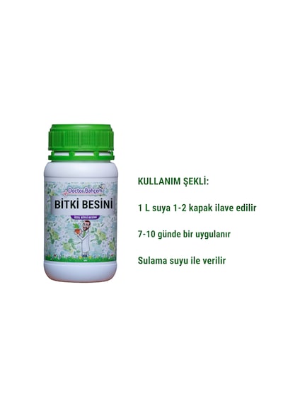 Doktor Bahçem Genel Bitki Besini 500 Ml İç Ve Dış Mekân Tüm Bitkiler İçin Genel Kullanım Bitki Besini 500 Ml