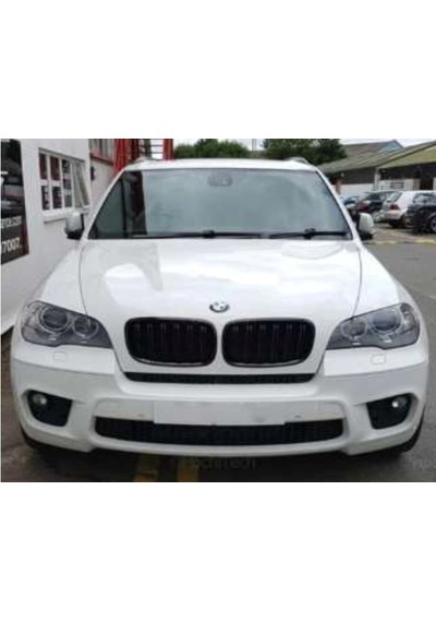 Bmw X5 Serisi E70 Çift Çizgi Böbrek 2006 2013 Parlak Siyah