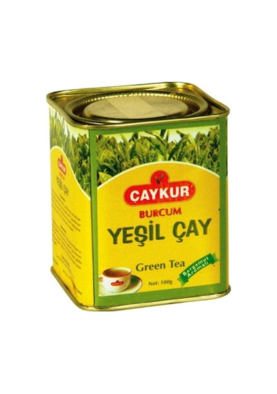 Çaykur Burcum Yeşil Çay Teneke 100 G