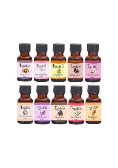 Dünya Magnet Mum Esansı 10'lu Set Aromatik Çamaşır Kurutma Topu Buhurdanlık Kokusu Kokulu Mum Yapım Malzemeleri 000 Açık Krem