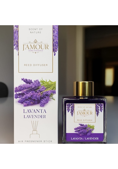 Lavanta Kokulu Çubuklu Oda Kokusu 100 Ml Rahatlatıcı Ve Kalıcı Ferahlık Lavanta