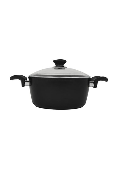 Plusx 24cm Granit Tencere Açık Gri