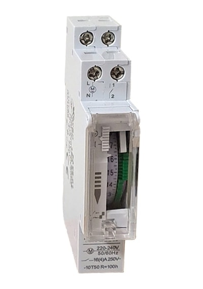 XKOREN Otomat Tipi Analog Zaman Saati Rezervli 24 Saat Günlük Programlama 15 Dk Zaman Aralığı