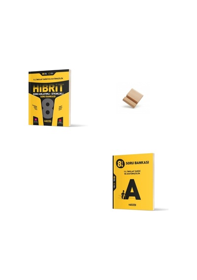 Hız Lgs 2027 İnkılap Tarihi Hibrit Konu Anlatımı Ve Soru Bankası 2li Set + Telefon Standı