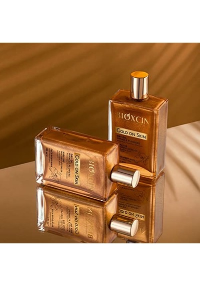Bioxcin Gold On Skin Kuru Yağ Yasemin, Manolya, Hanımeli, Kalendula Ve Hindistan Cevizi Yağları İçeren Işıltı Veren Nemlendirici 100 Ml Tüm Cilt Tipleri İçin