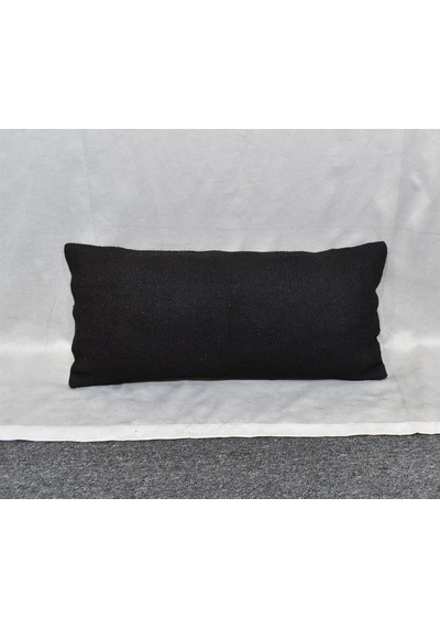 Zehra Abla Halı Yeni El Dokuma Dekoratif Lumbar Kilim Kırlent Yastık Kılıfı 6886 Çok Renkli
