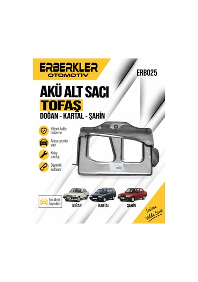 Akü Alt Sacı Doğan Kartal Şahin - Erb1089