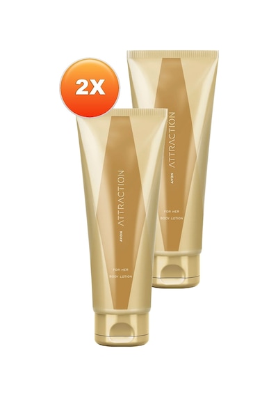 Avon Attraction Kadın Vücut Losyonu 2 x 125 ML