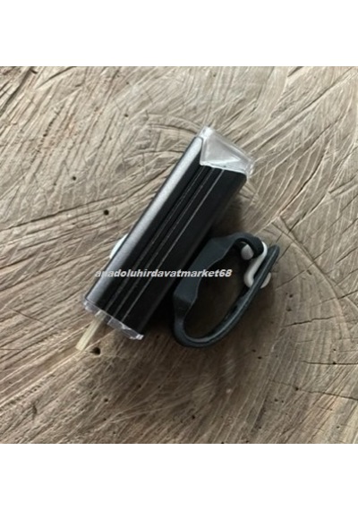 Mac Metal Gövde Led Bisiklet Feneri Şarjlı Bisiklet Lambası Klipsli 4 Farklı Beyaz