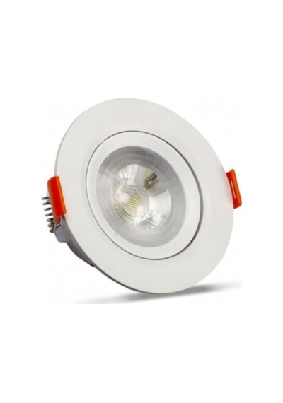 Elektrikhouse 5w Ilgaz Beyaz Kasa Spot Beyaz Işık Beyaz