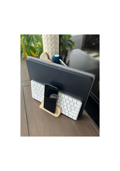Dikey Laptop, Tablet Ve Telefon Standı - Masaüstü Düzenleyici Organizer