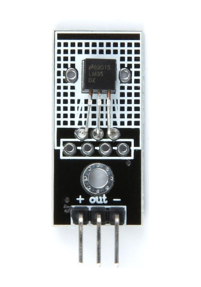 LM35D Sıcaklık Sensör Modülü + Kablo