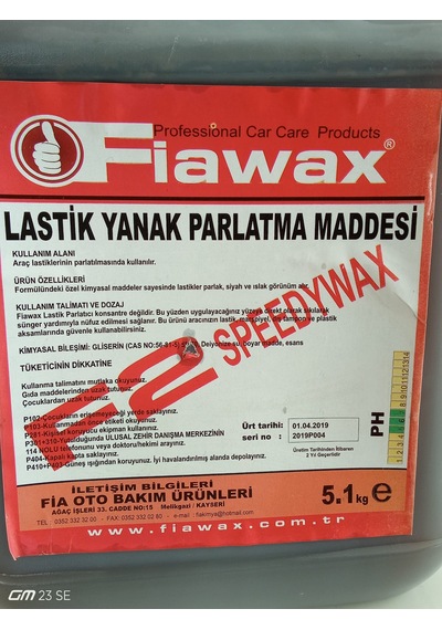 Lastik Parlatıcı 5 Kg Fiawax