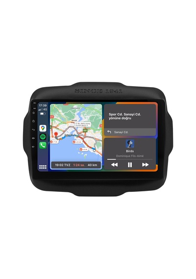 Jeep Renegade Android Multimedya Sistemi 2014-2023 Crv-4301xr