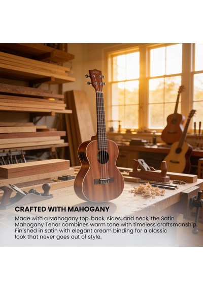 Ayrex Ka-te Maun Elektro Tenor Ukulele Genel