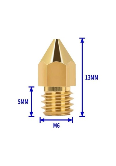 Sanec-E3D V6 Mk8 Nozzle 1.75 0,2Mm