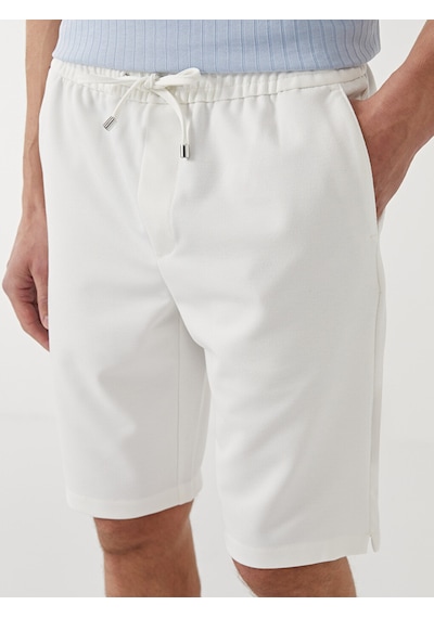 Lcw Vision Beyaz Slim Fit Erkek Şort