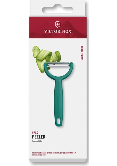 Victorinox 6.0963.4 YPSO Tırtıklı Kenar Çift Taraf Yeşil Soyacak