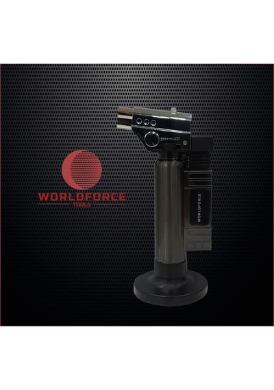 Worldforce Profesyonel Pürmüz Kamp Çakmağı Yüksek Isı Üretir N11.3465 Siyah