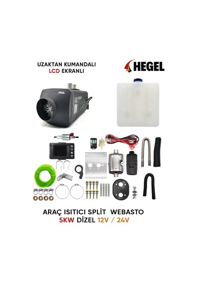 Araç Isıtıcı Split Webasto 5kw Dizel 24v