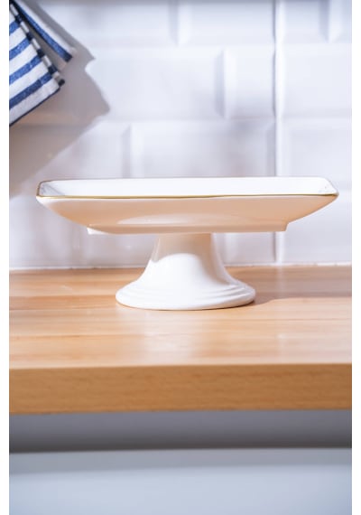 Acar Feel Good Ayaklı Sunum Tabağı 28.5 CM Çok Renkli