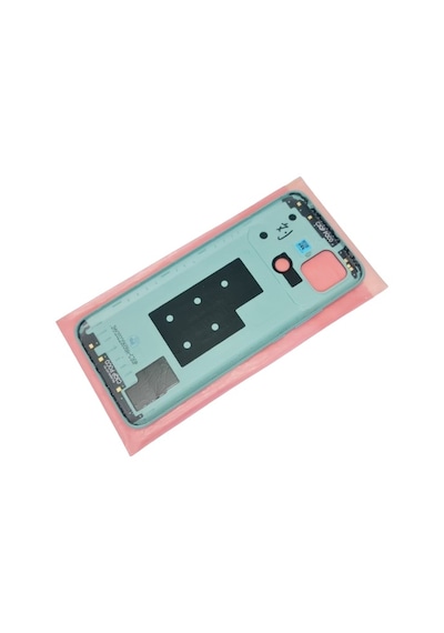 Tkgz - Xiaomi Poco C40 Full Kasa Arka Kapak Batarya Kapağı - Mavi Çok Renkli