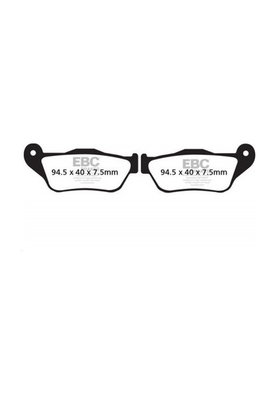 Ebc Sfa430 Sıntered Scooter Dısc Pad Set Black E327
