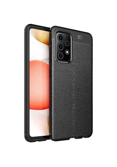 Samsung Uyumlu Galaxy A72 Kılıf Zore Niss Silikon Kapak Siyah