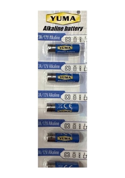 Yuma 27a Mn27 V27a V27ga 12 Volt Alkalin Pil 5 Li Paket Evimdeyokyok
