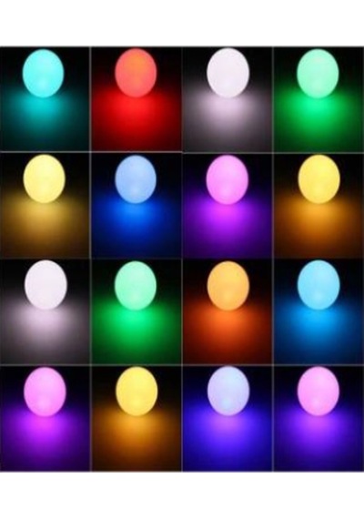 Kumandalı Rgb Led Ampül Disko Topu Robot Işık