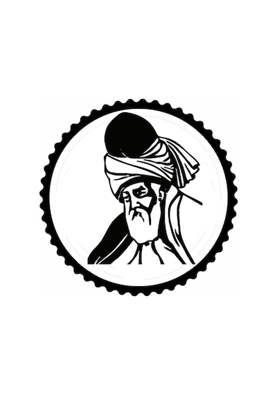 Mevlana Tasarım Sticker 20 X 20 Cm