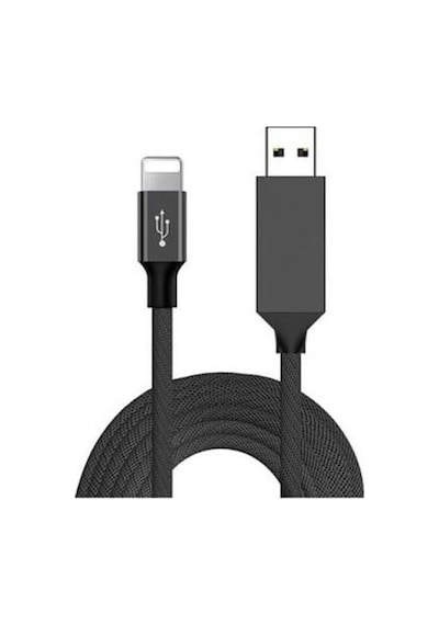Taks Lightning Usb 1M Kablo 5Dk34S Siyah