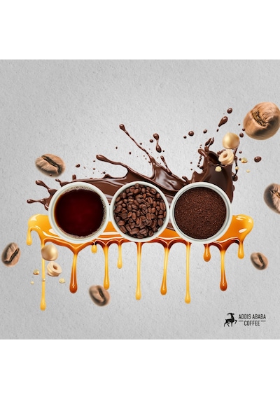 Addis Ababa Coffee Awasa Blend Kahve Moka Pot 4 x 250 G