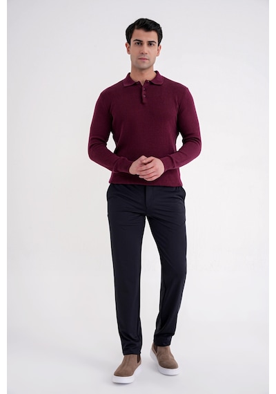 Tr 885 Triko Comfort Bordo Bordo