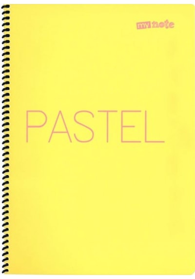Mynote Flex Pastel Defter Spiralli Pp Kapak 60Yp Kareli A4