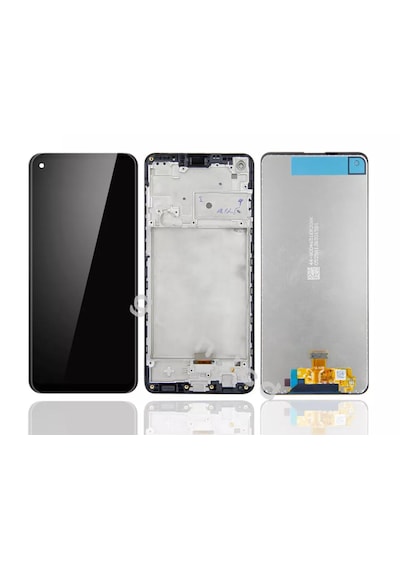 Samsung Galaxy Uyumlu A21s Sm A217f Lcd Ekran Dokunmatik Çıtalı Servis