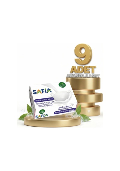 Safia Nemlendirici Güzellik Sabunu 9x90 Gr Diğer
