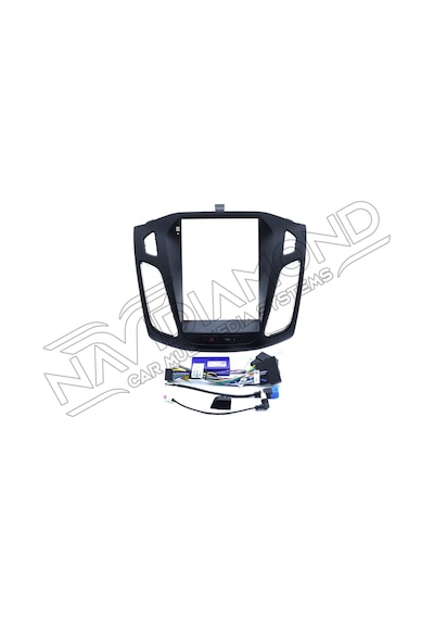 Navıdıamond Ford Focus 3-4 2012-2018 Tesla Android Teyp Çerçeve - Soket - Canbus 9.0 İnç