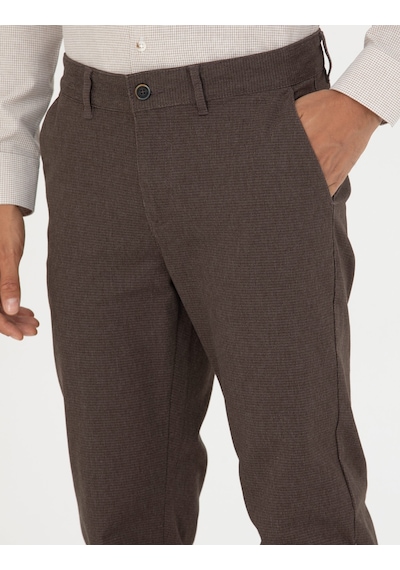 Pierre Cardin Erkek Kahverengi Pantolon Kanvas-chino 50278440-vr029 Kahverengi